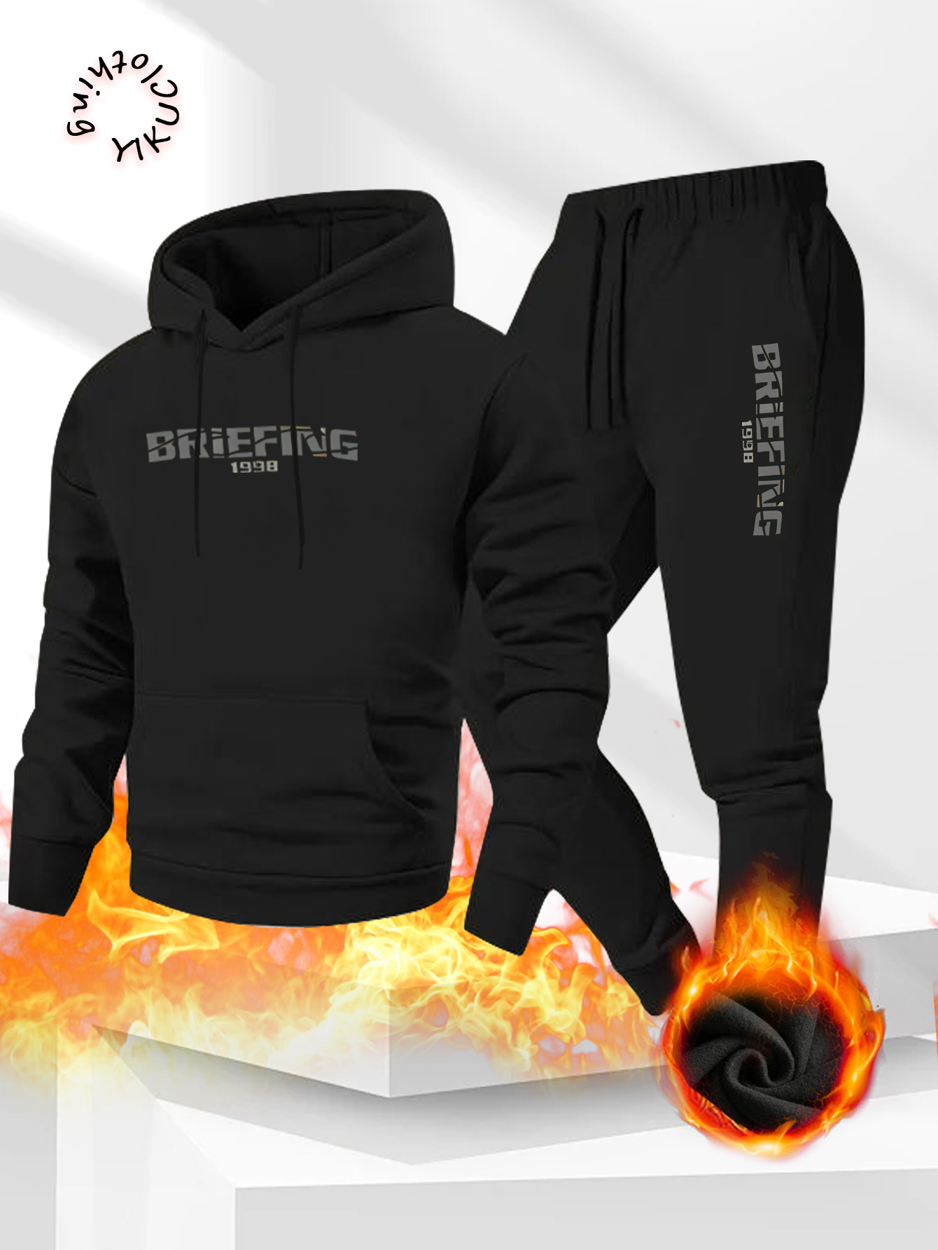 Outdoor Sportswear - Trendy new loose-fitting men's printed hoodie