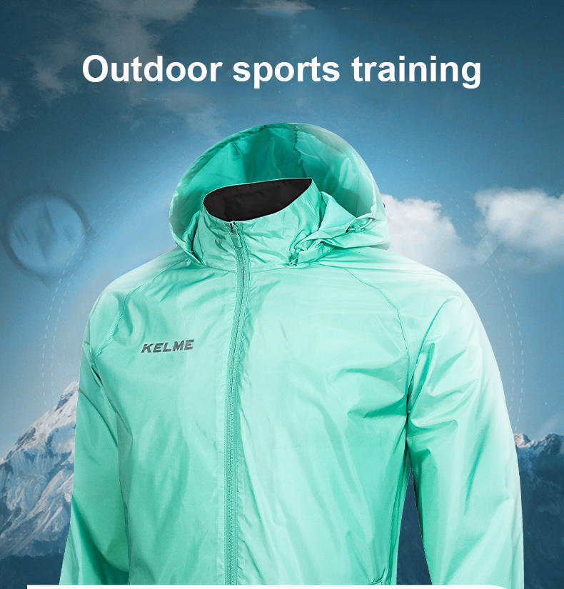 KELME Men's Waterproof Jacket  - огляд і ціна Outdoor Sport Jacket