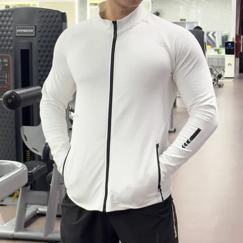 Men's Gym Tights Jacket Runnin - огляд і ціна Outdoor Sport Jacket