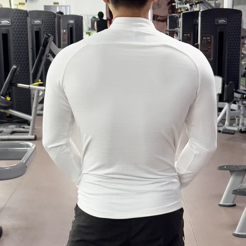 Men's Gym Tights Jacket Runnin - огляд і ціна Outdoor Sport Jacket