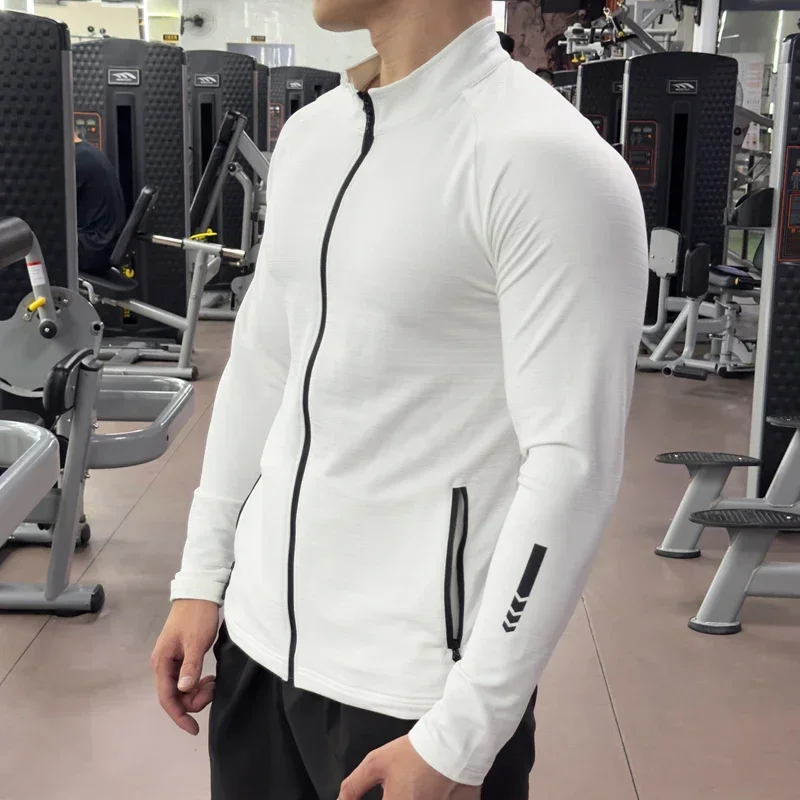Men's Gym Tights Jacket Runnin - огляд і ціна Outdoor Sport Jacket