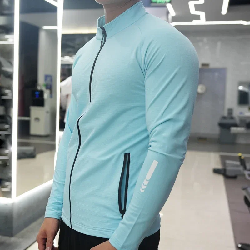 Men's Gym Tights Jacket Runnin - огляд і ціна Outdoor Sport Jacket