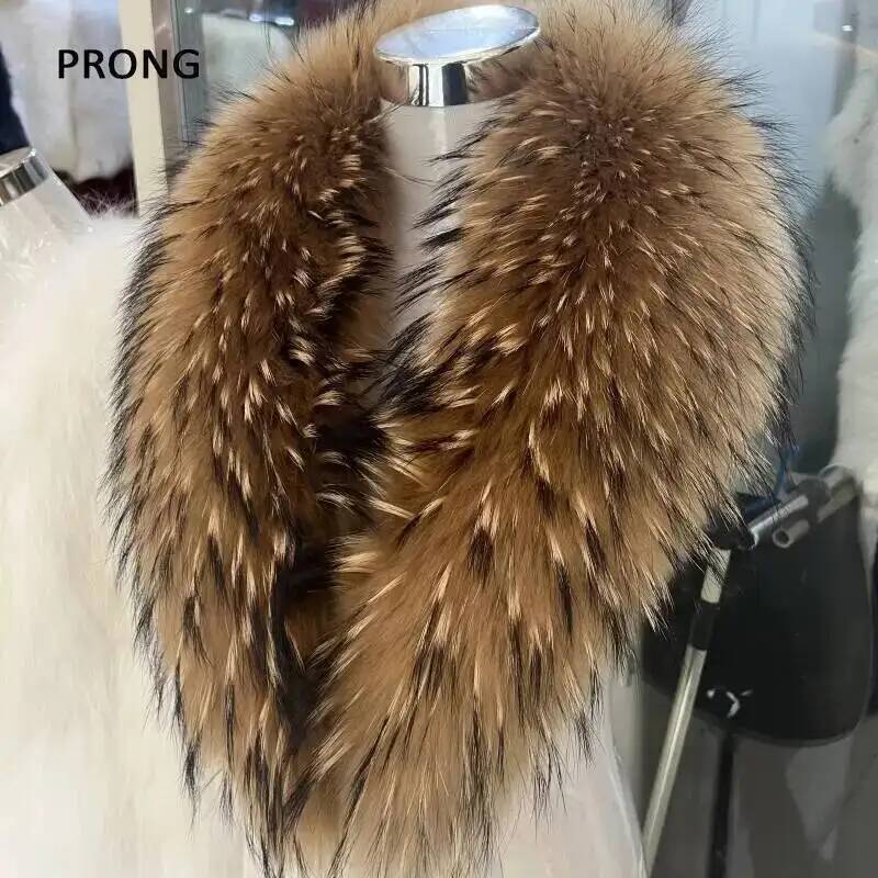 Natural Raccoon Fur Collar Rea - огляд і ціна Outdoor Sport Winter Jacket