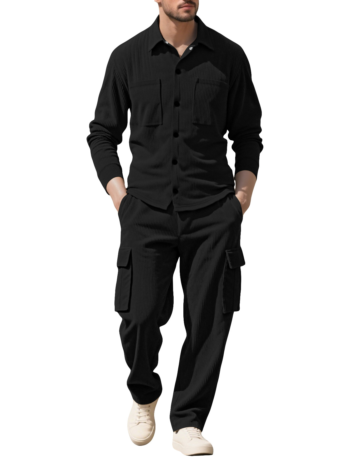 Men's Tracksuit Corduroy Workw - огляд і ціна Outdoor Sportswear