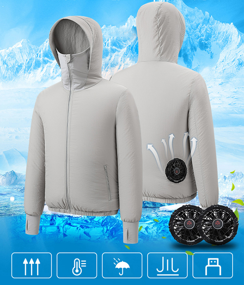Summer Sport Fan Air Condition - огляд і ціна Outdoor Sport Jacket Brand