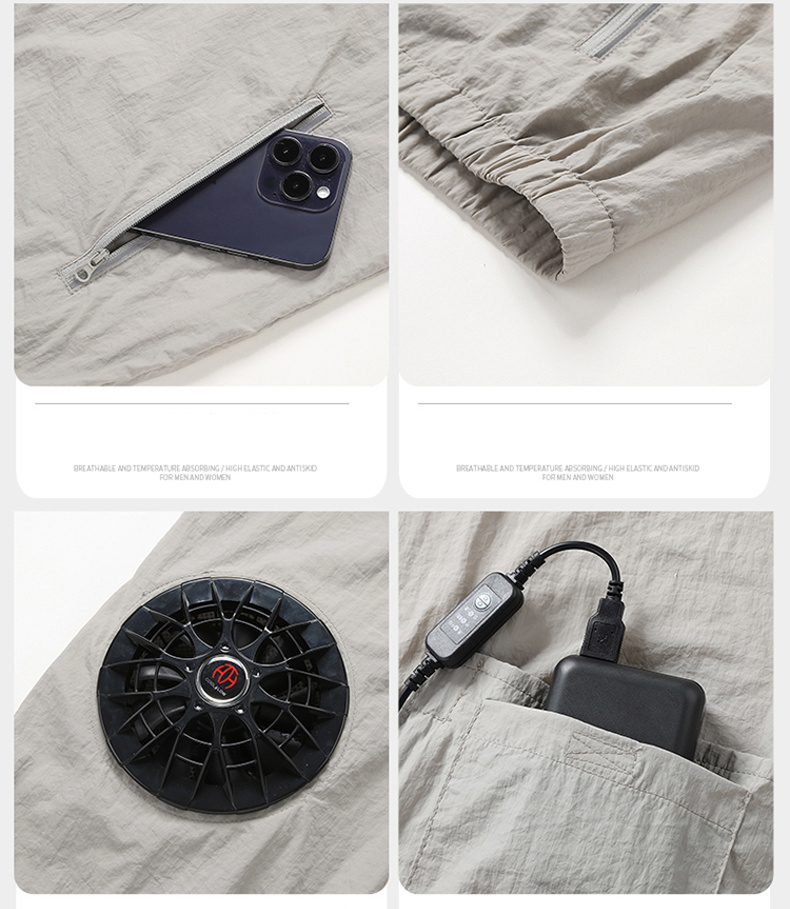 Summer Sport Fan Air Condition - огляд і ціна Outdoor Sport Jacket Brand