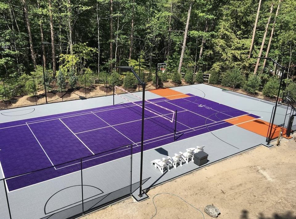 Eco-Friendly Plastic Custom Lo - огляд і ціна Outdoor Sport Court Tiles