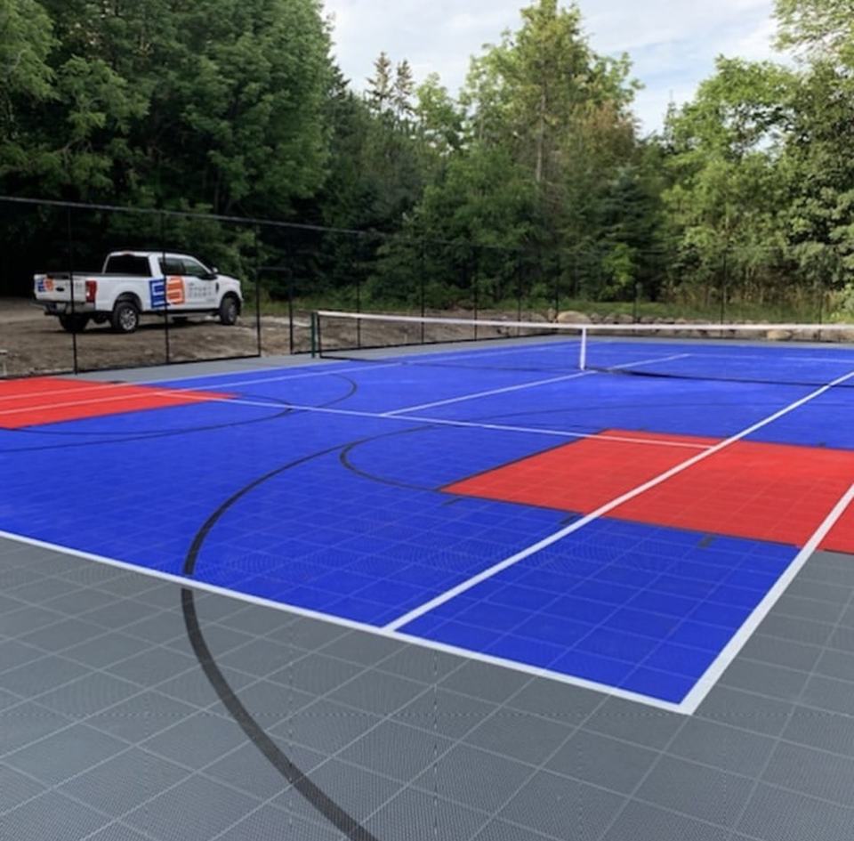 Eco-Friendly Plastic Custom Lo - огляд і ціна Outdoor Sport Court Tiles