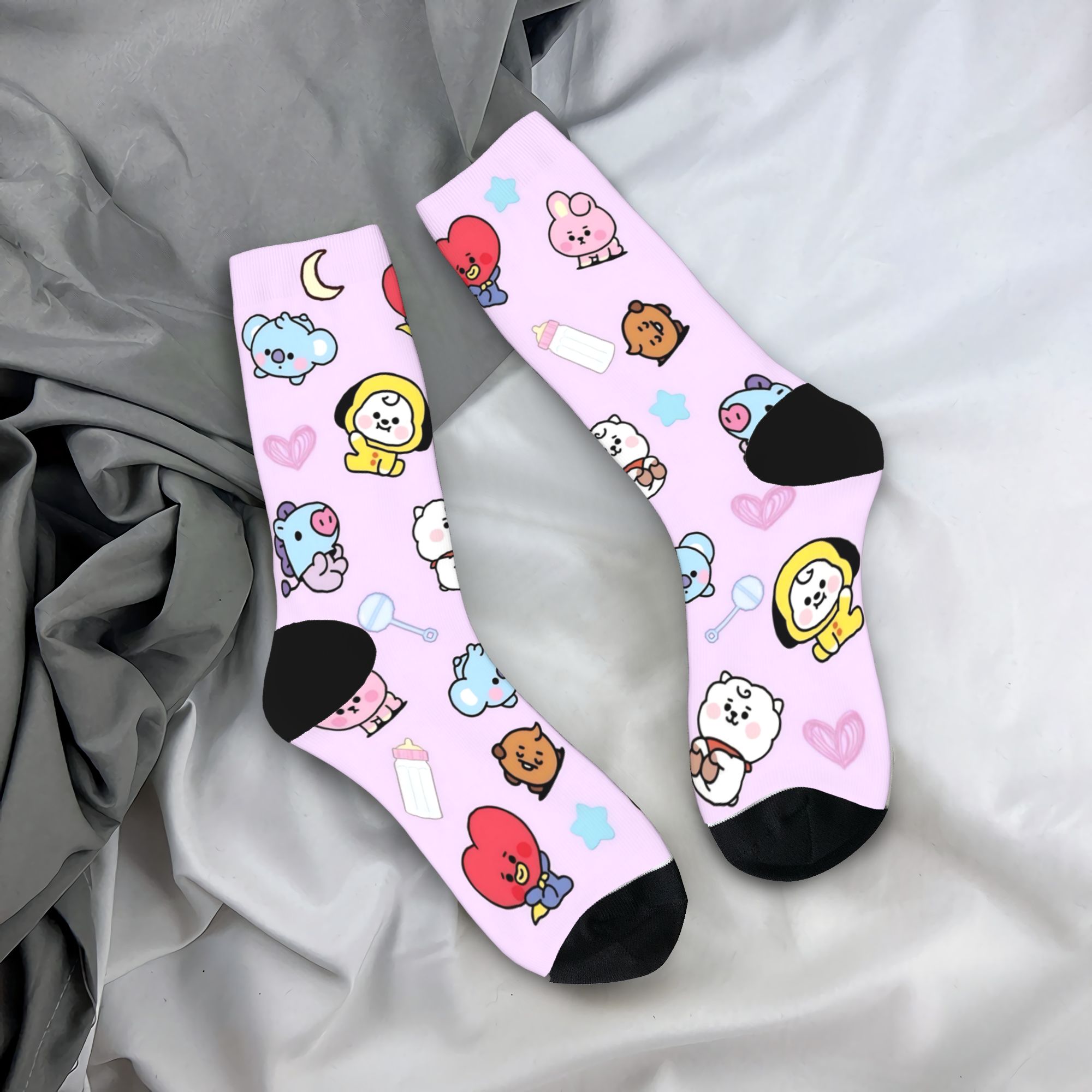 Cartoon Music Band Socks Korea - огляд і ціна Outdoor Sportsman Group
