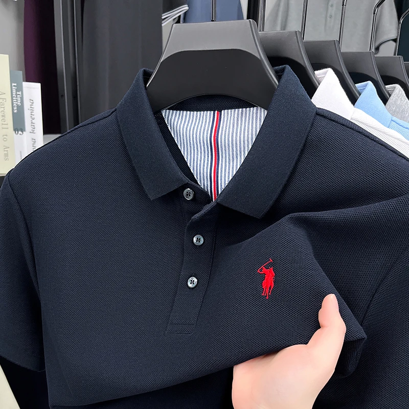 Men's 100% Cotton Short Sleeve - огляд і ціна Polo Shirt Equestrian