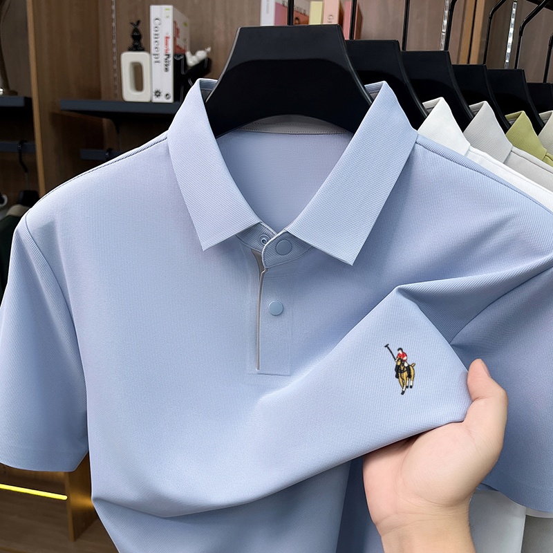 Luxury men classic brand fashi - огляд і ціна Polo Shirt Equestrian