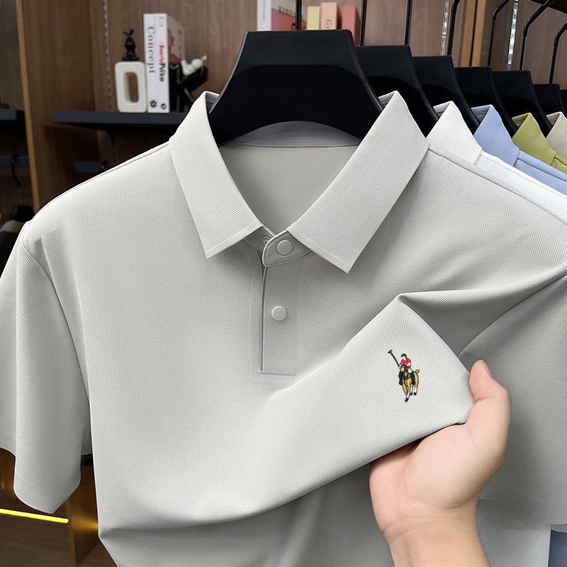 Luxury men classic brand fashi - огляд і ціна Polo Shirt Equestrian
