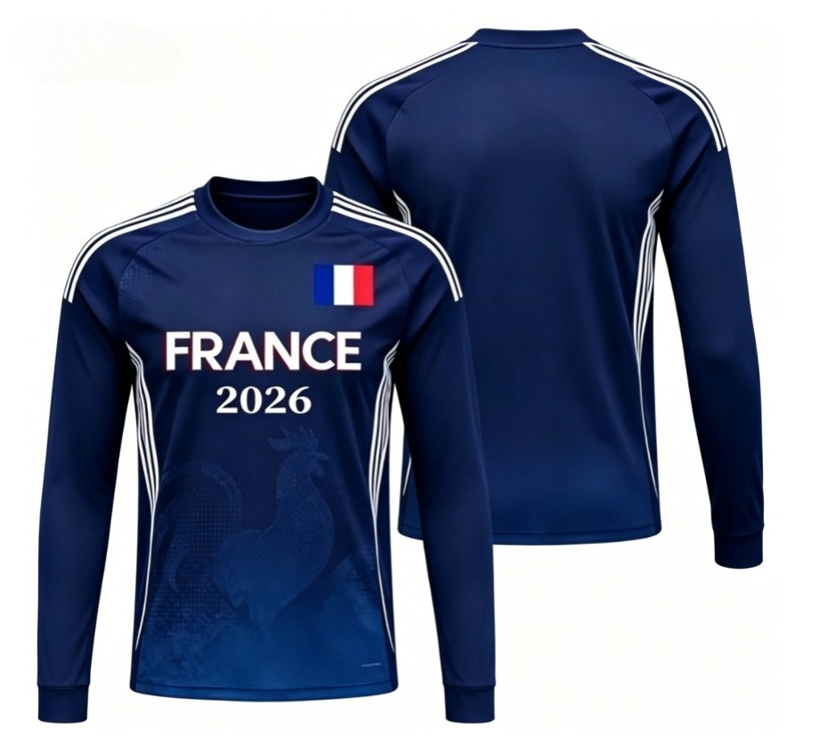 New French round neck long sle - огляд і ціна Outdoor Sportswear