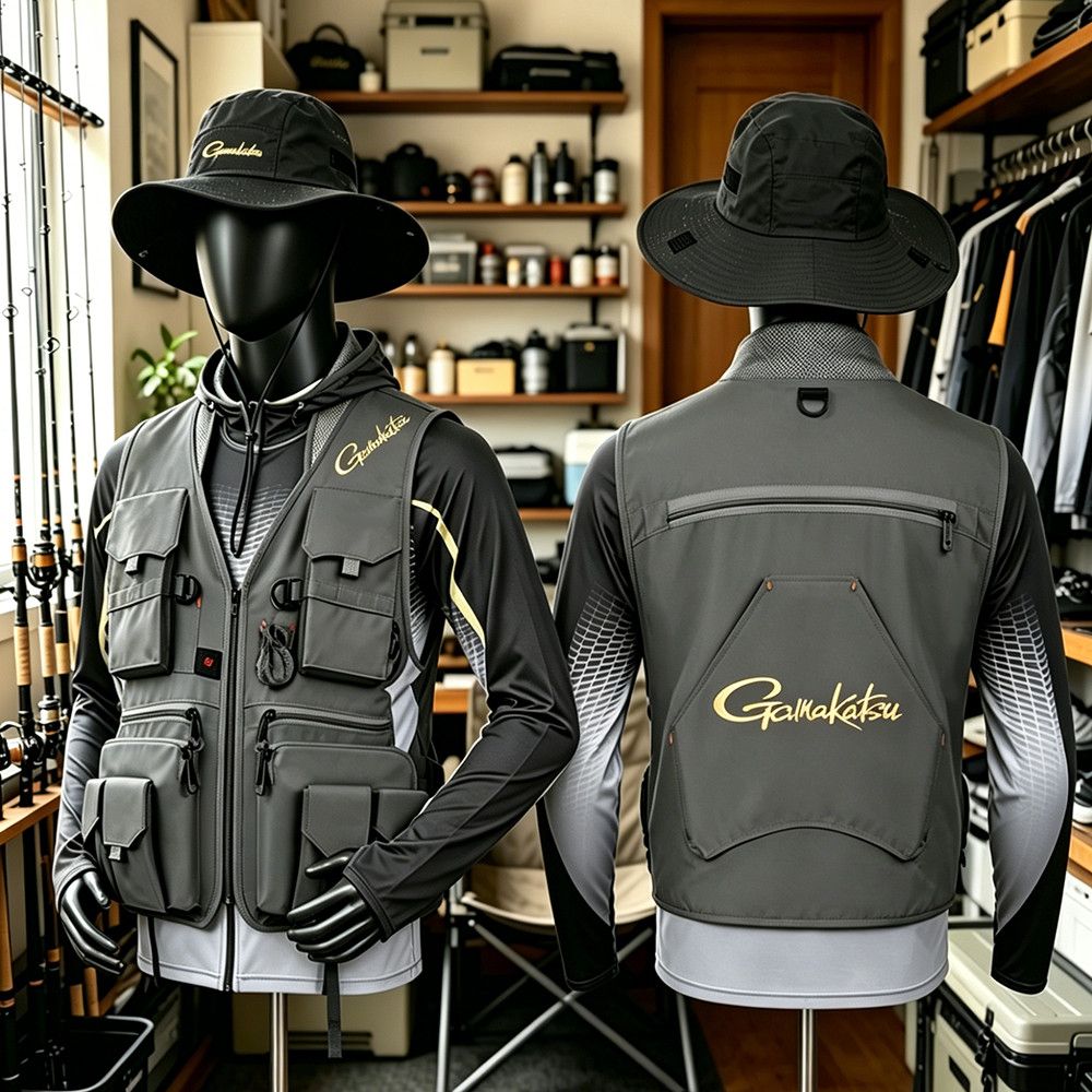 Gamakatsu Men Multi-Pocket Fis - огляд і ціна Outdoor Sport Jacket