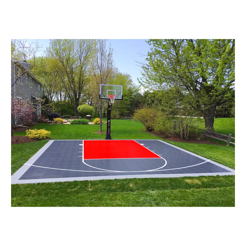 20x20 Feet Backyard Basketball - огляд і ціна Outdoor Sport Court Tiles