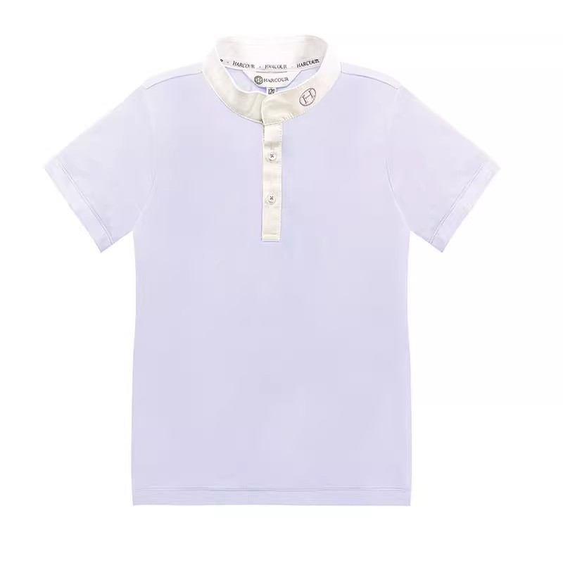Doras Kids' Stand Collar Eques - огляд і ціна Polo Shirt Equestrian