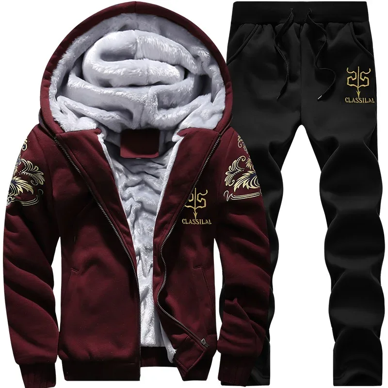 Autumn Winter Men's Sports Set - огляд і ціна Outdoor Sport Winter Jacket