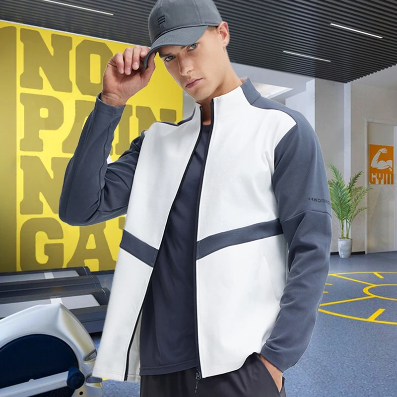 Gym Sport Hoodies for Men Fitn - огляд і ціна Outdoor Sport Jacket Brand