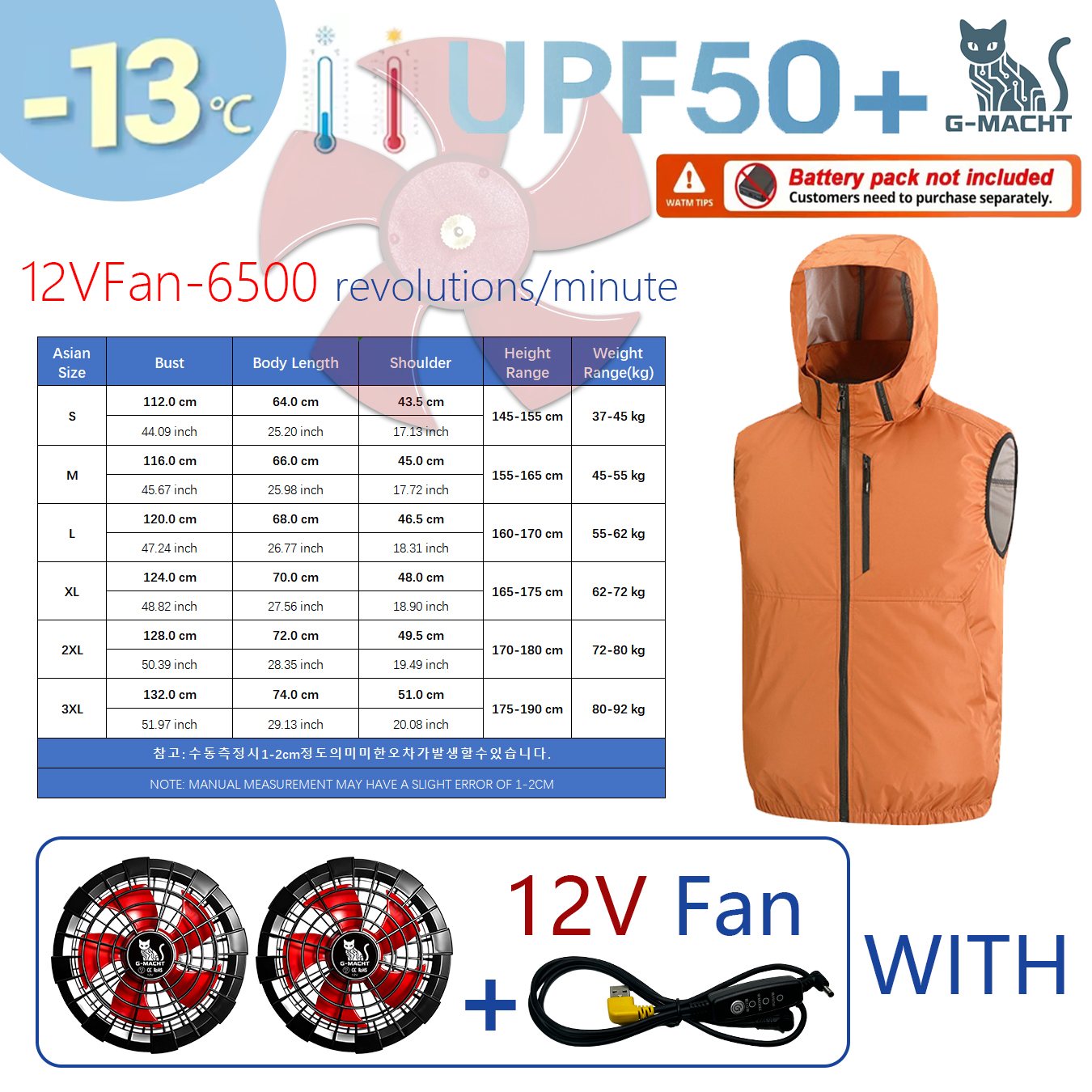 Summer Sport 12V/5V Fan Air Co - огляд і ціна Outdoor Sport Jacket Brand